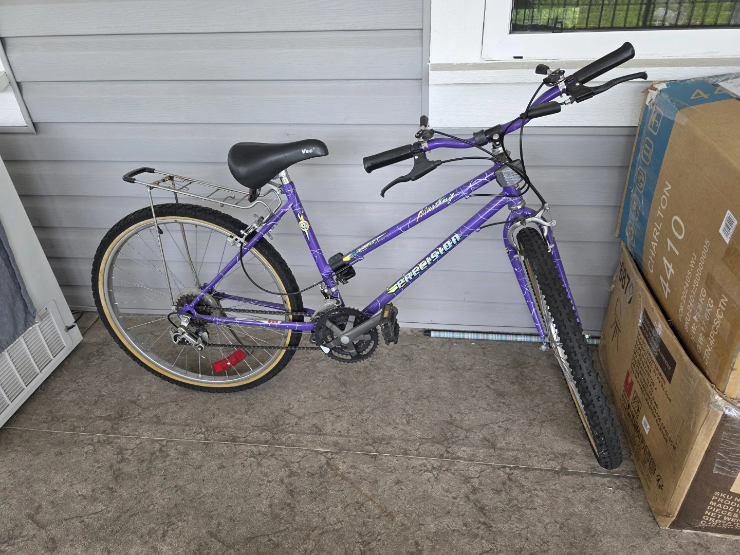 Purple Precision Mustang Mountain Bike