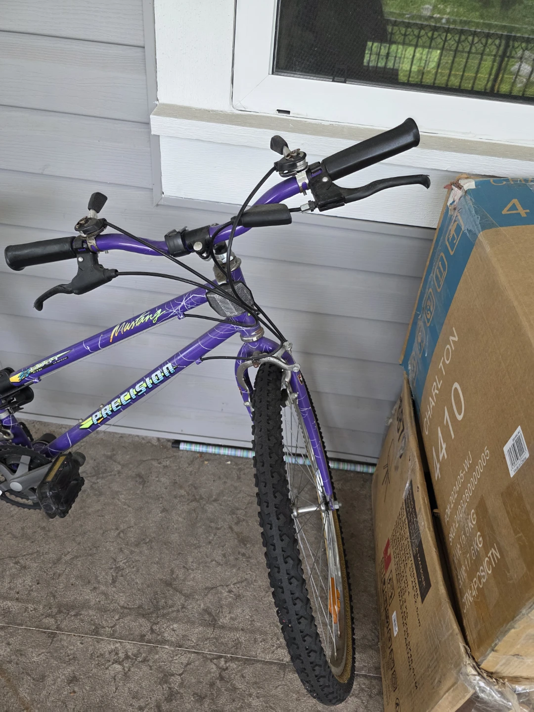 Purple Precision Mustang Mountain Bike - photo 3
