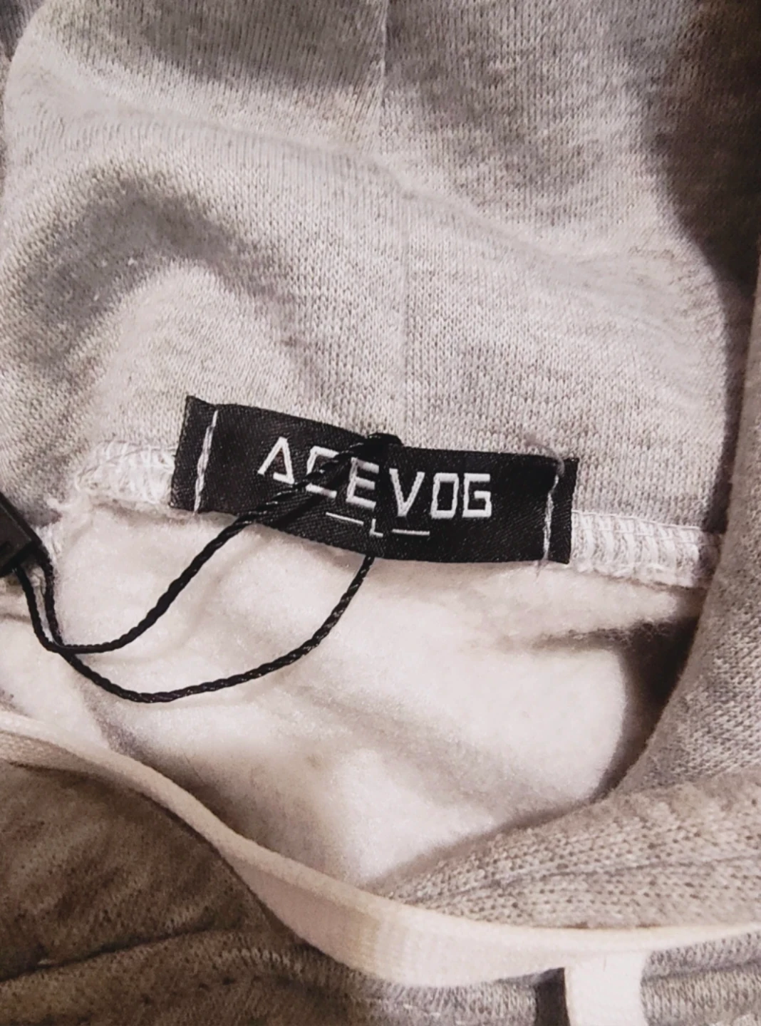 Grey "Just Do It Later" Graphic Hoodie size large kids used - photo 3