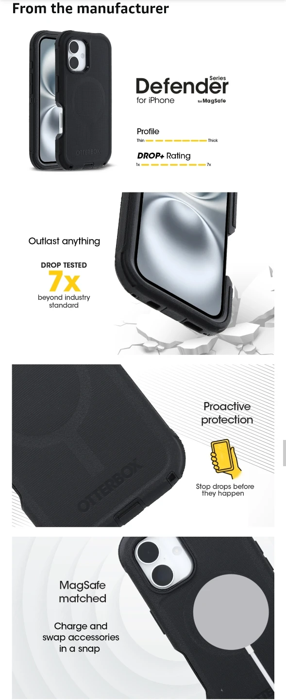 OtterBox iPhone 16 Plus Defender Series Pro Case - photo 4