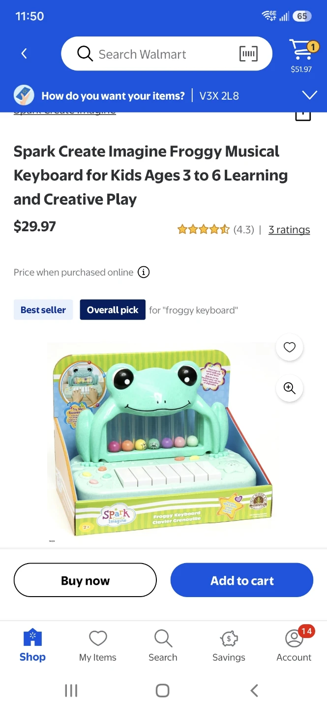 Spark Imagine Froggy Musical Keyboard - photo 5