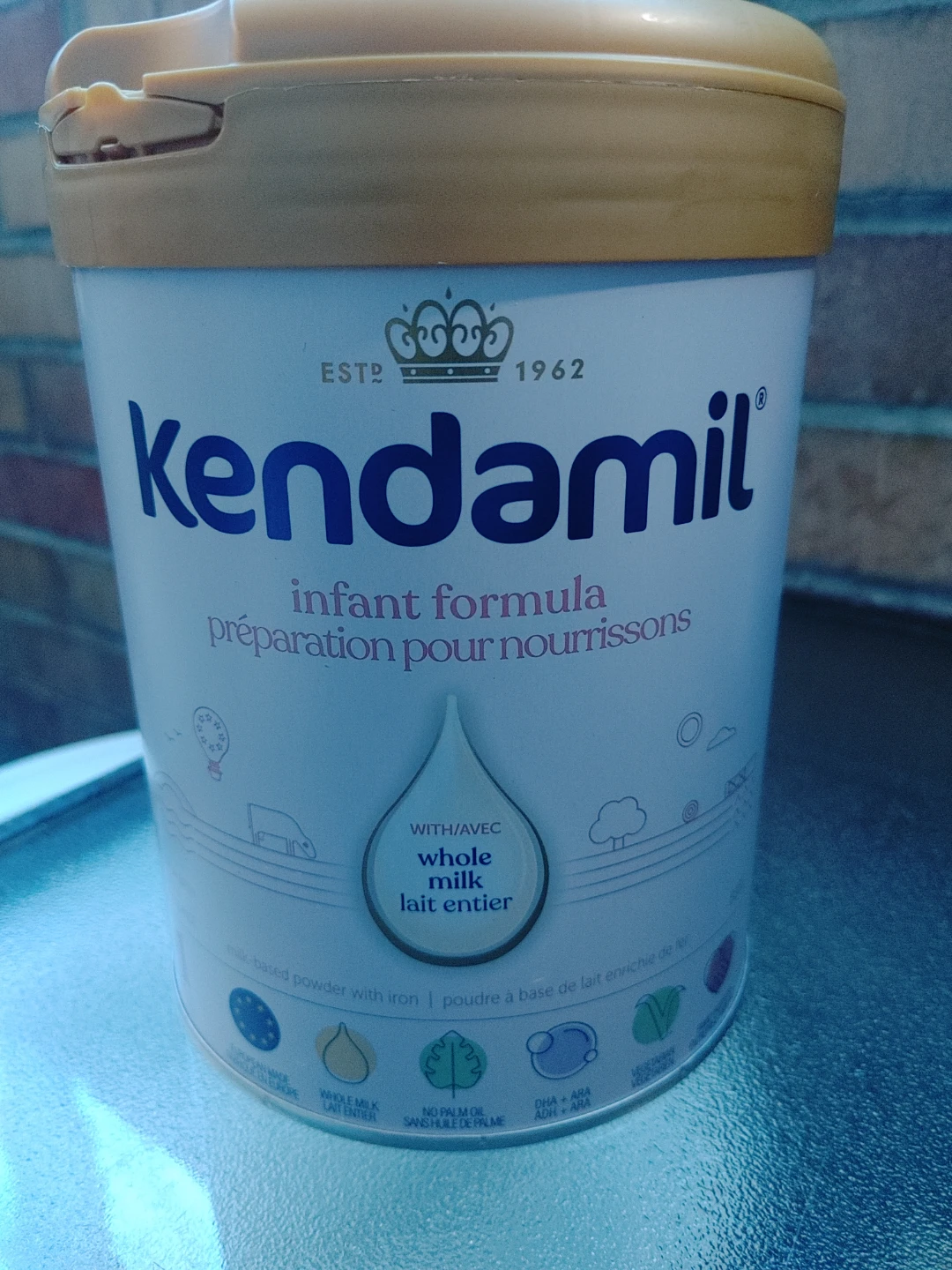 Kendamil Whole Milk Infant Formula 800G