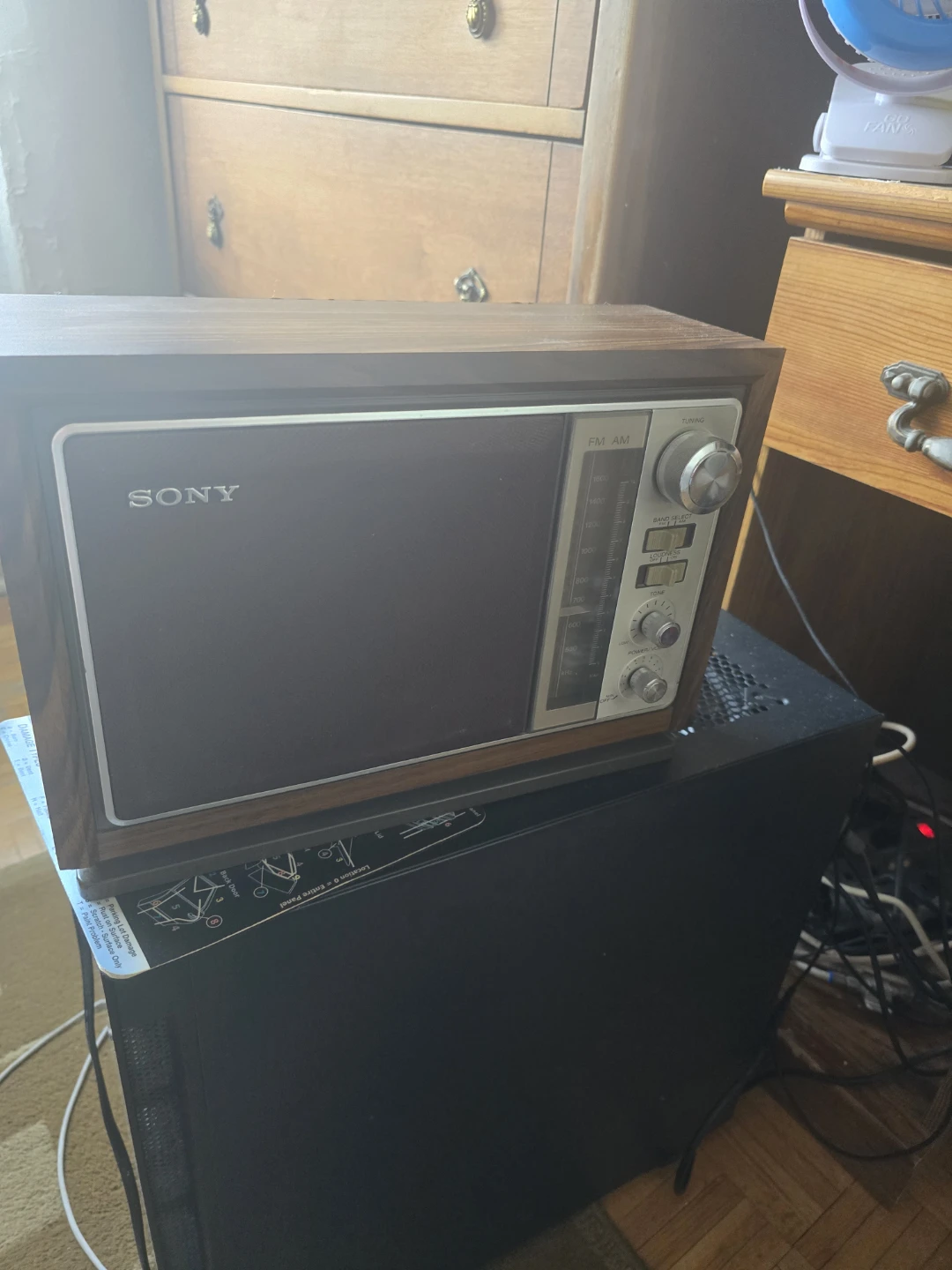 Sony ICF-9740W FM/AM Radio