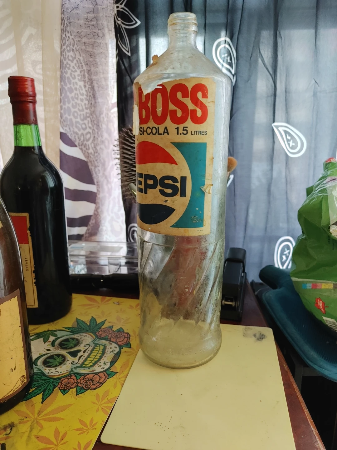 Vintage Pepsi Boss Si-Cola 1.5 Litre Bottle
