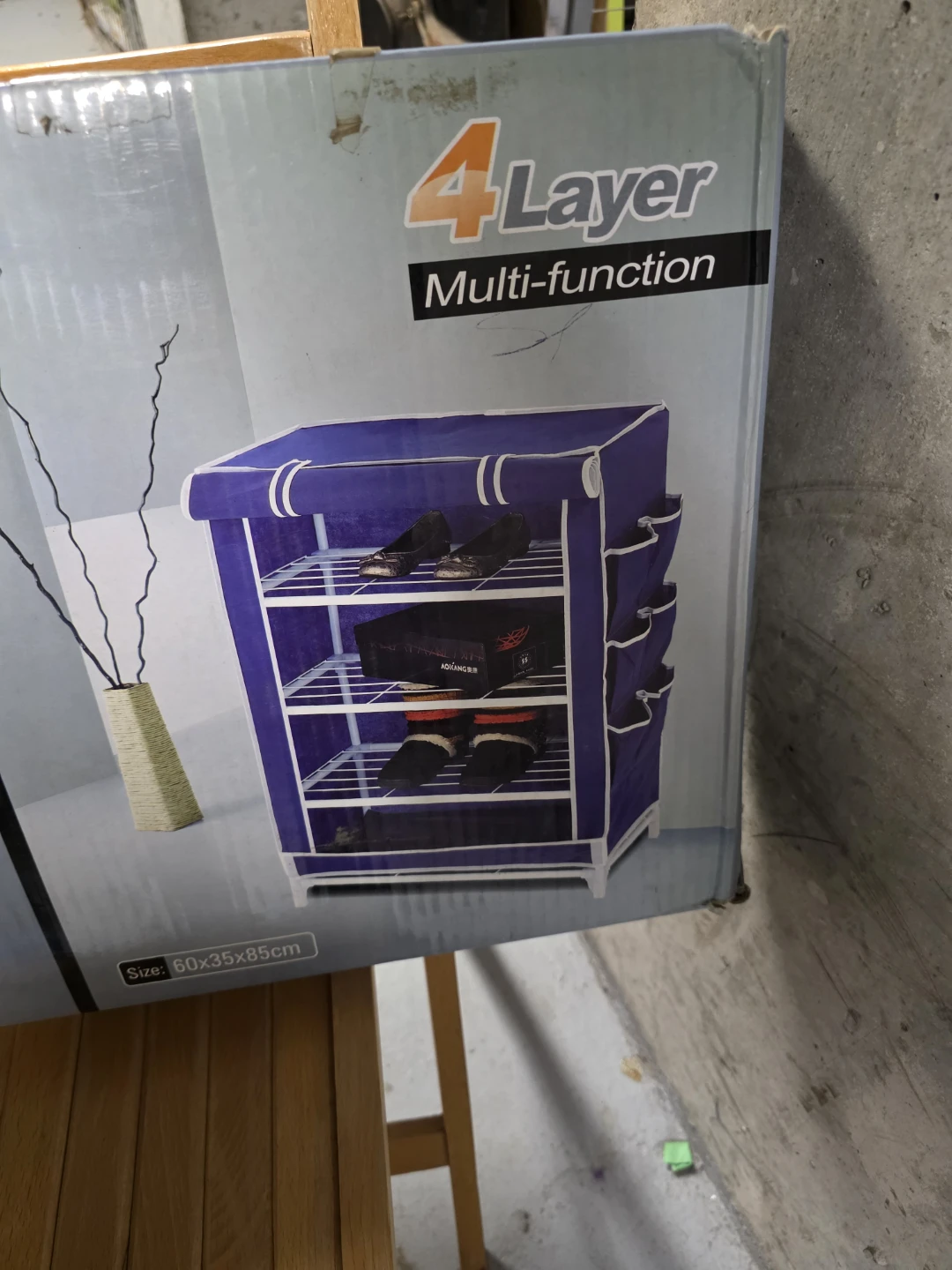 Brand New MIAREN 4 Layer Shoe Rack Organizer - photo 2