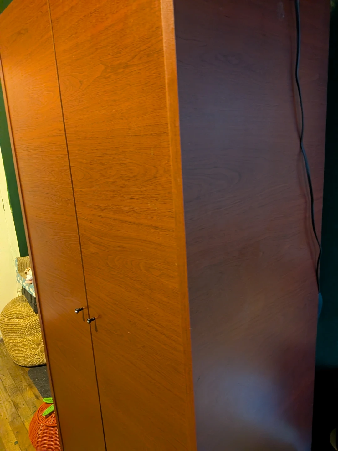 Wooden Double Door Armoire/Storage Cabinet - photo 4