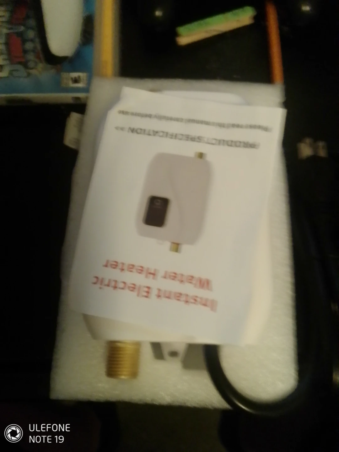 Tankless water heater