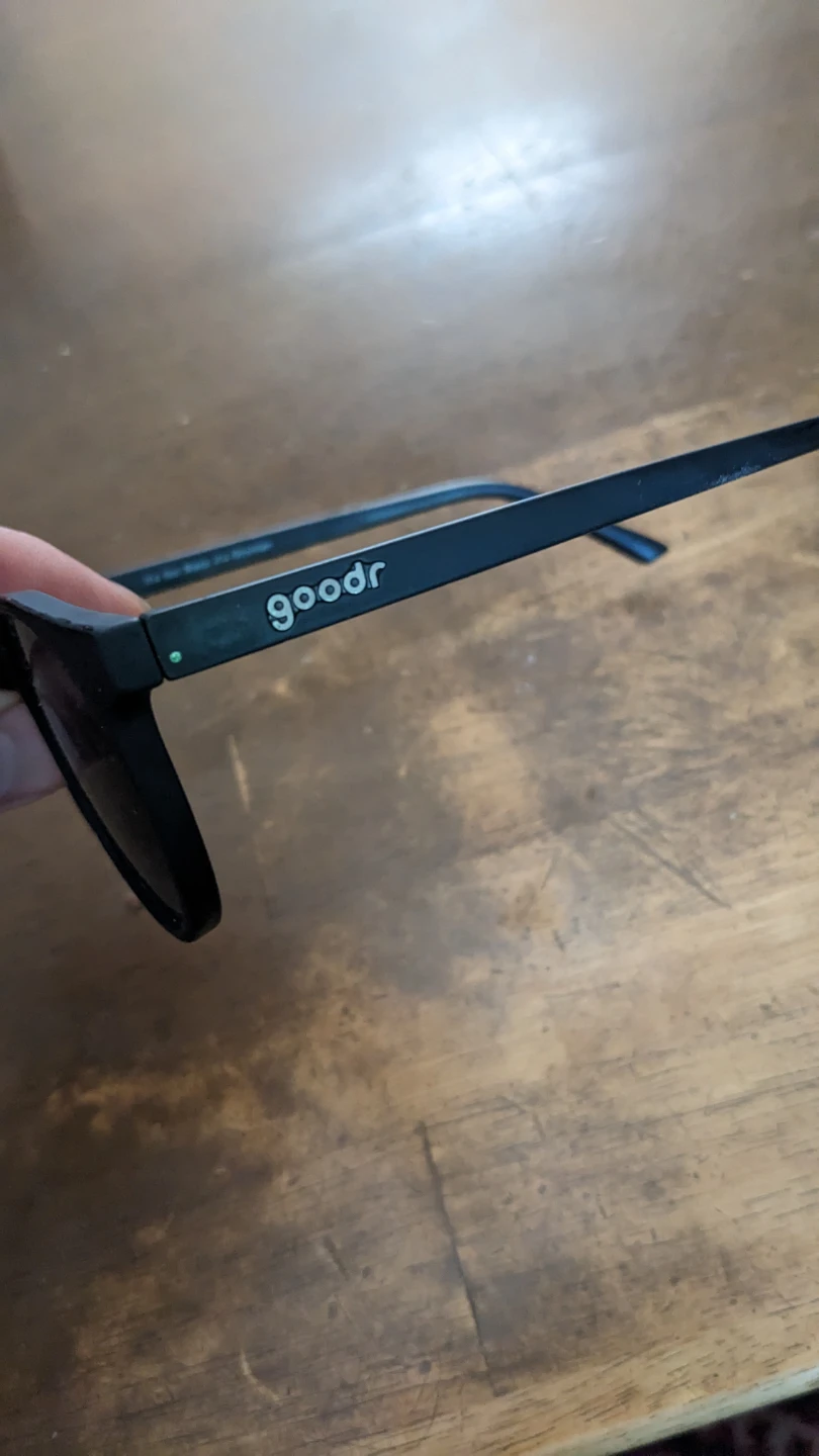 Goodr Sunglasses - "It's Not Black It's Obsidian" - photo 2
