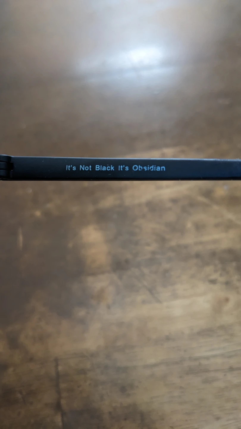 Goodr Sunglasses - "It's Not Black It's Obsidian" - photo 3