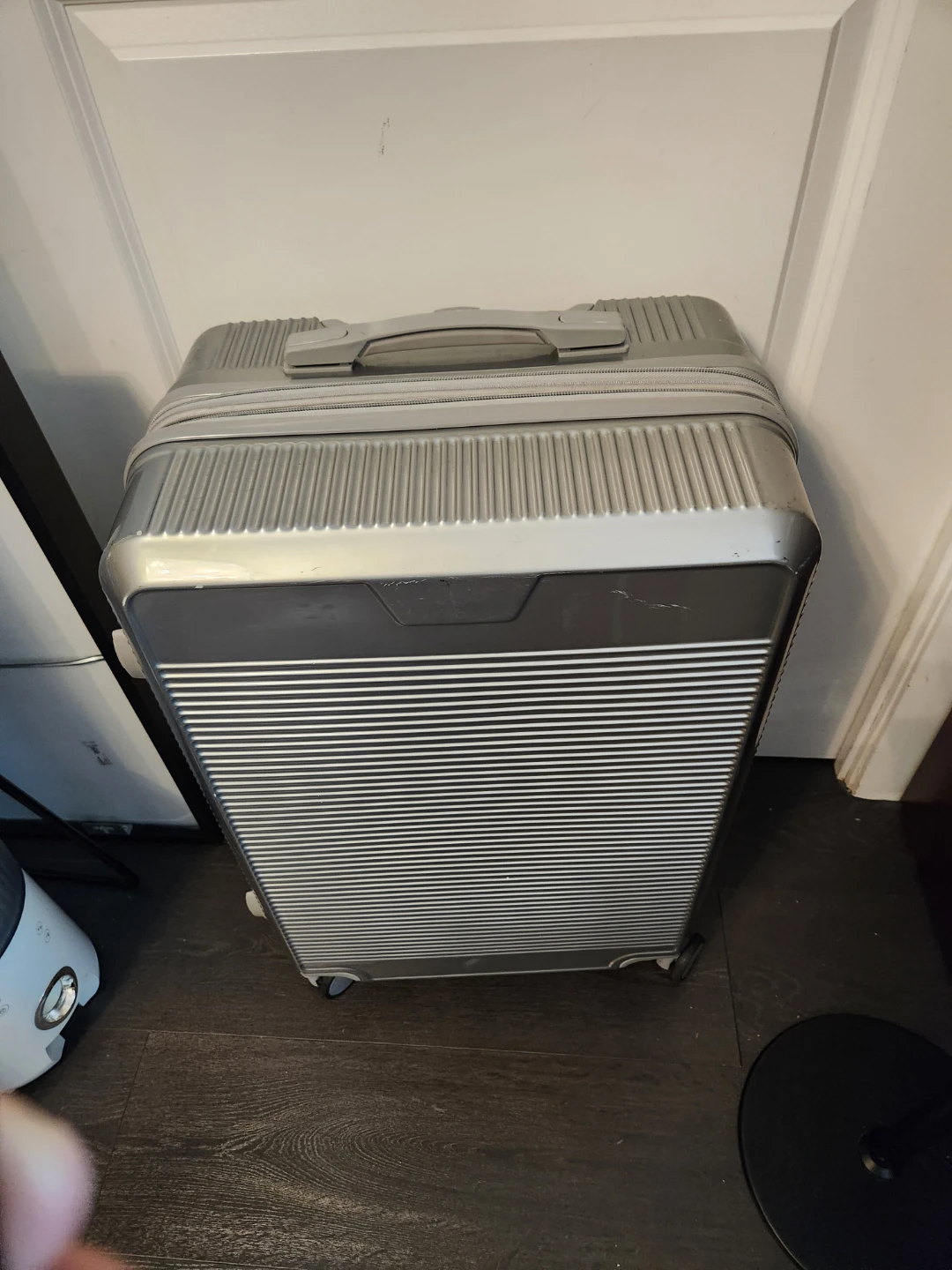 Silver Hardside Spinner Luggage