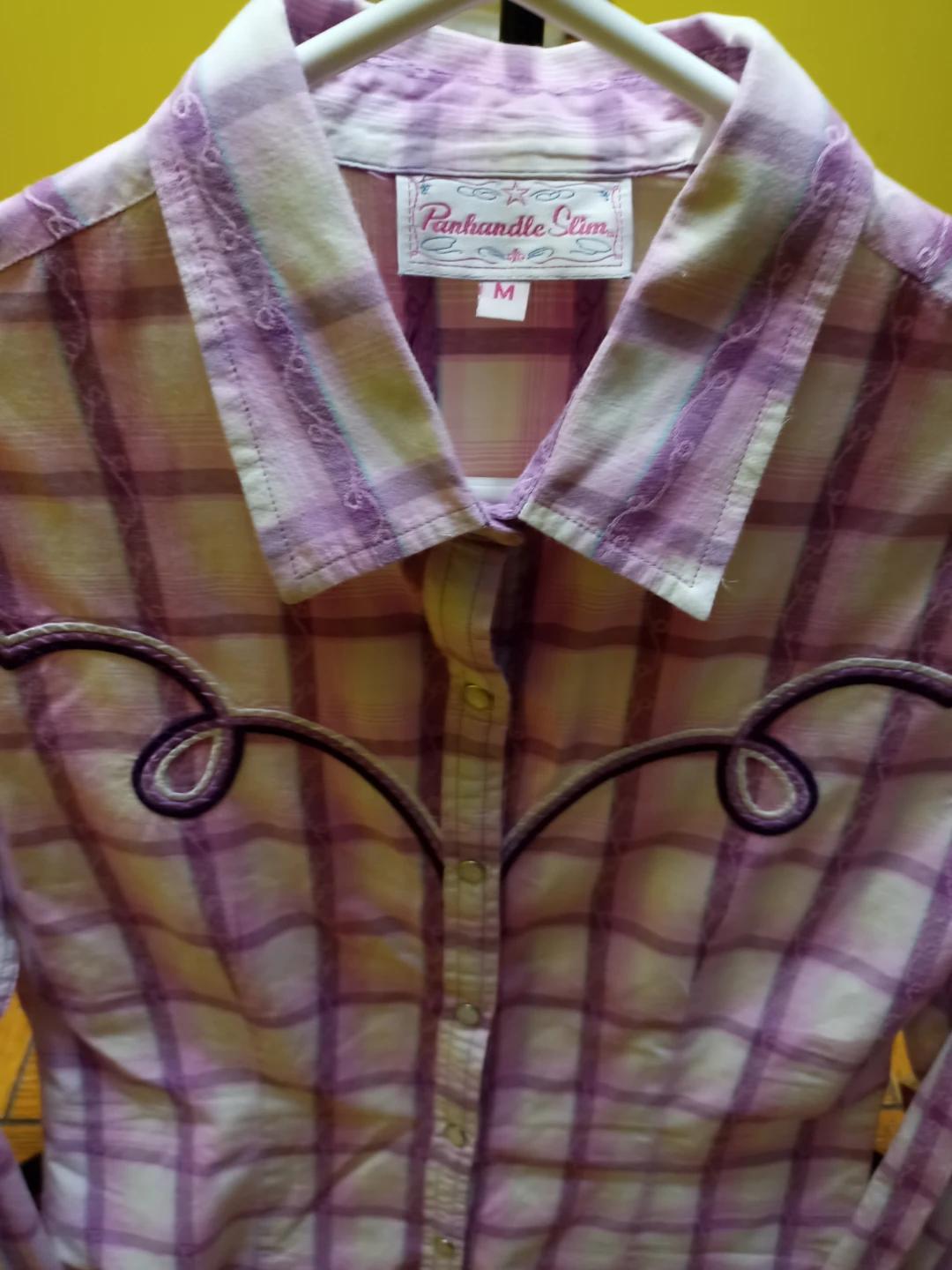 Panhandle Slim Plaid Western Shirt - Women's Medium - photo 2