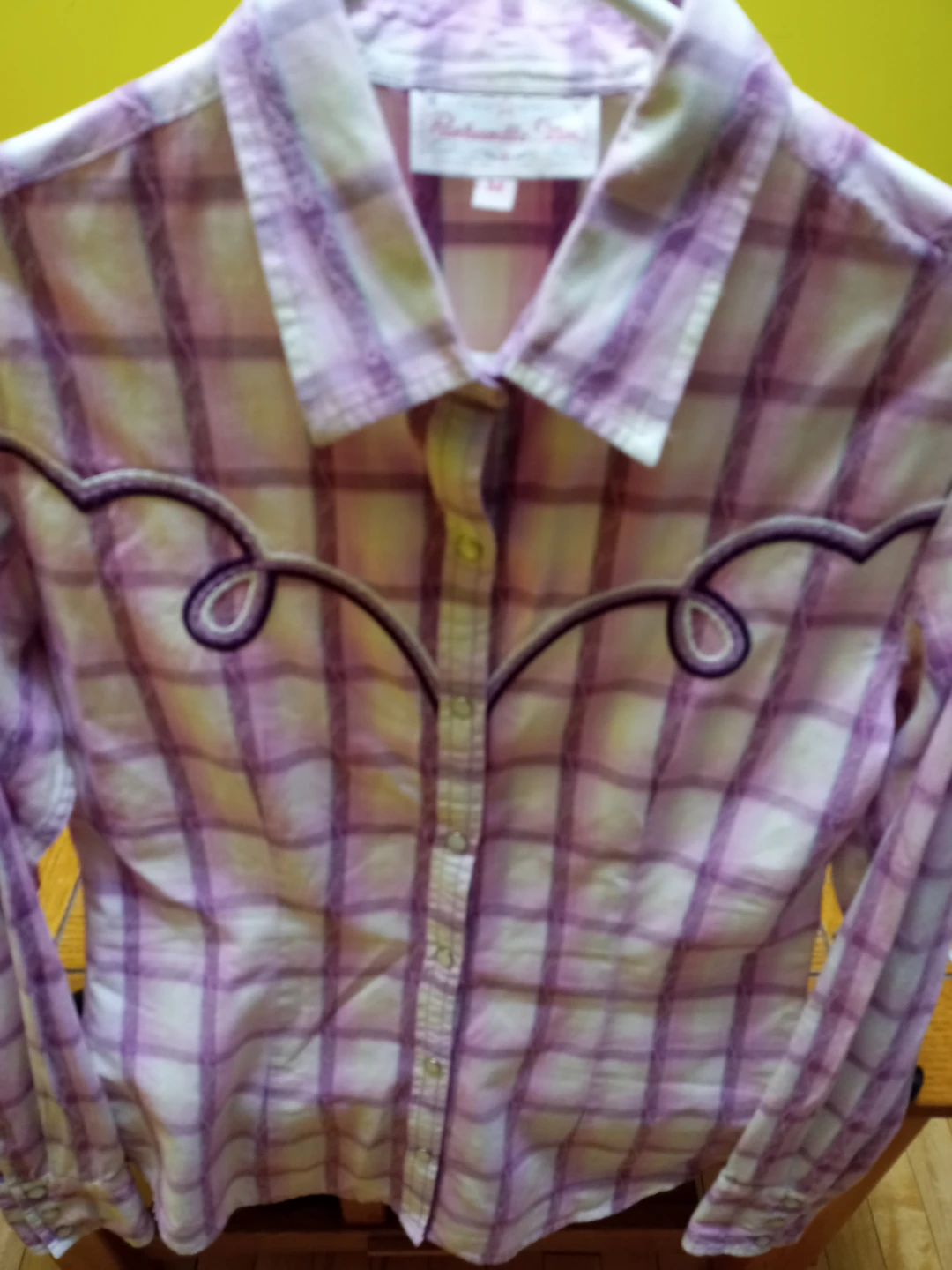 Panhandle Slim Plaid Western Shirt - Women's Medium - photo 3