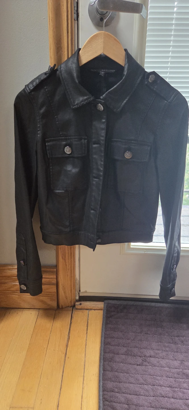 White House Black Market Black Jacket