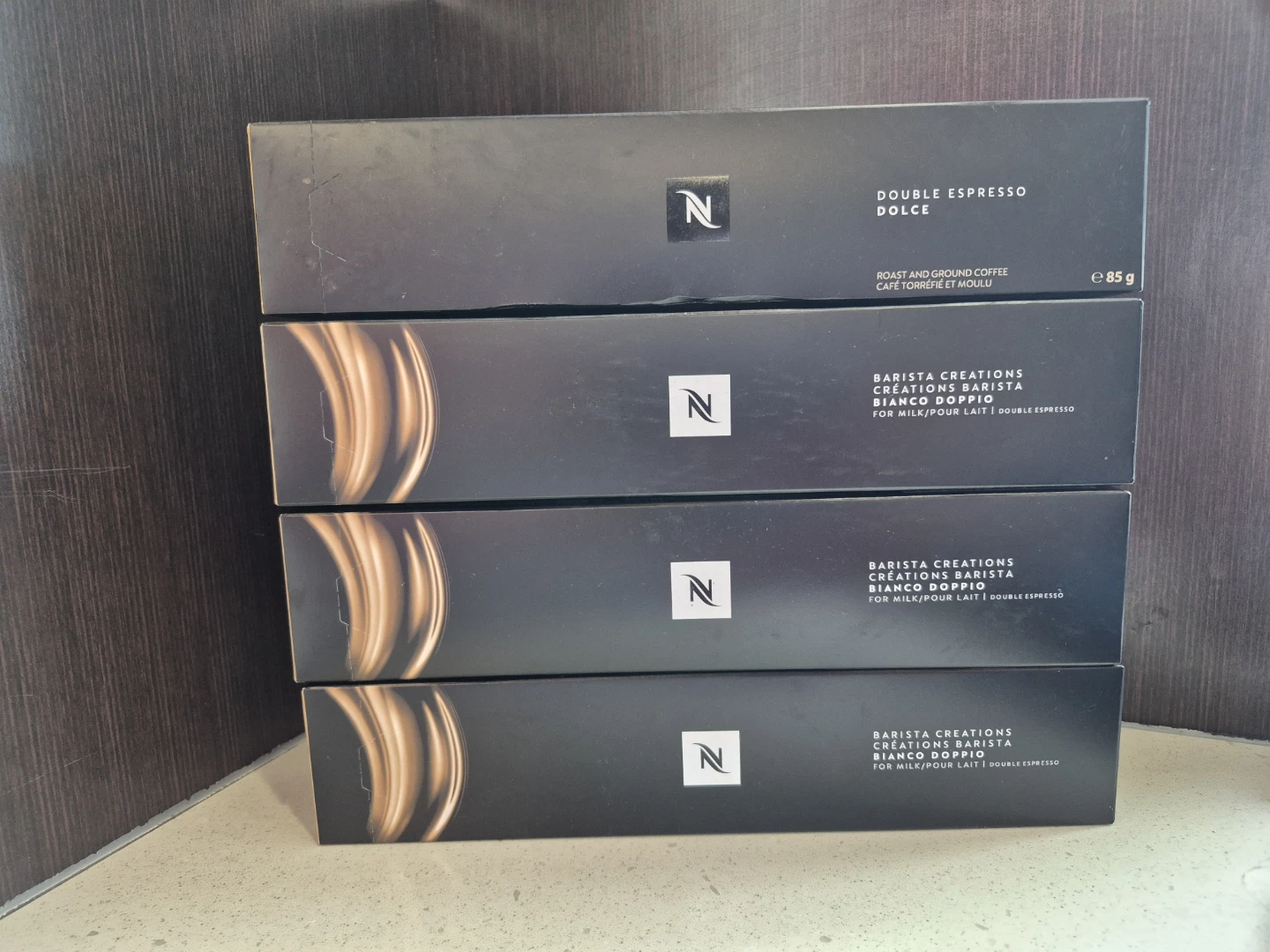 Nespresso Vertuo 4 boxes= 40 Capsules(sealed!) Lot
