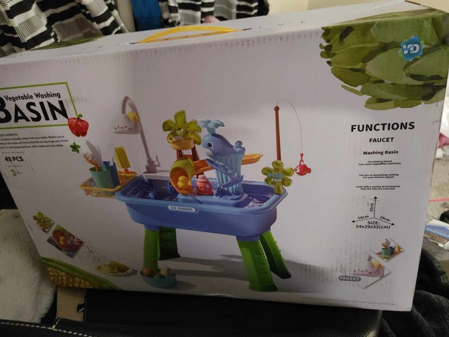 Kids Vegetable Washing Basin Toy - photo 2