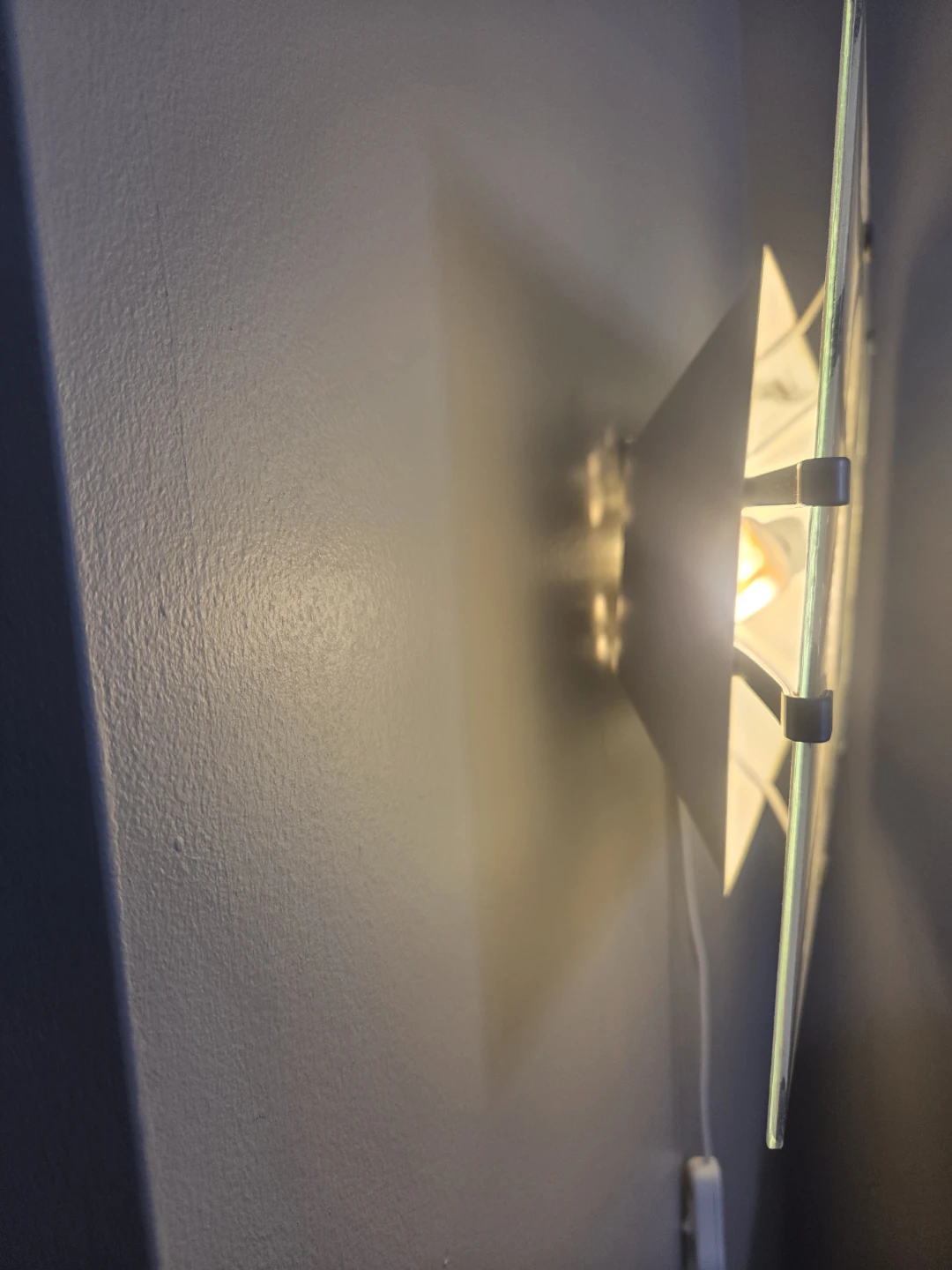 Wall Sconce Light Fixture with Decorative Pattern - photo 4