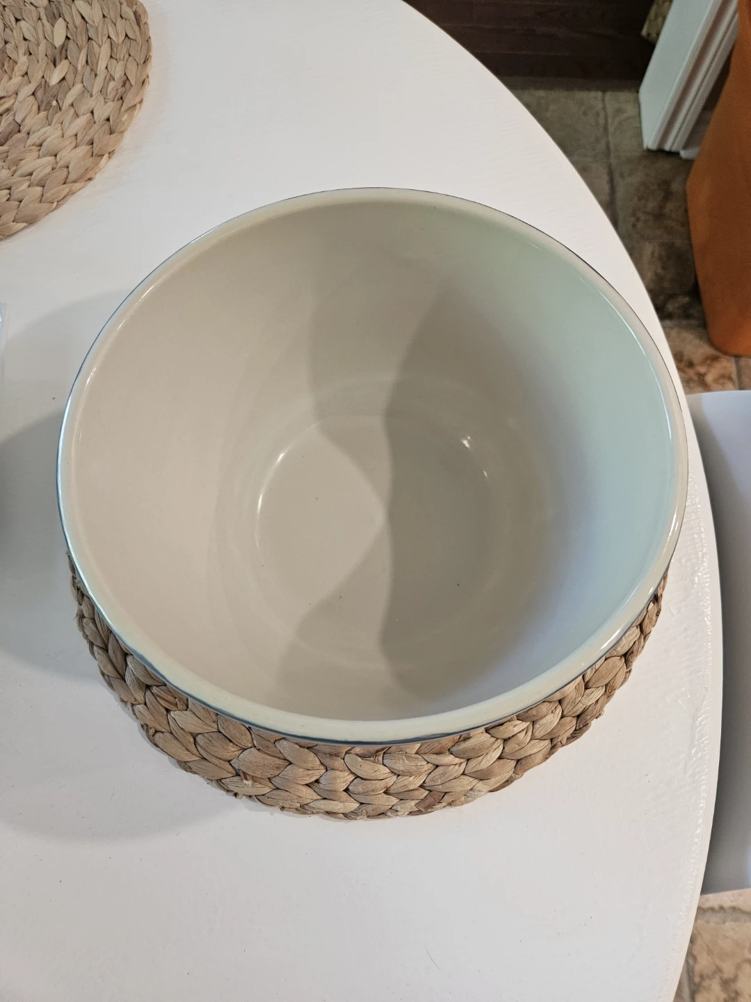 Blue Ceramic Mixing Bowl - photo 3