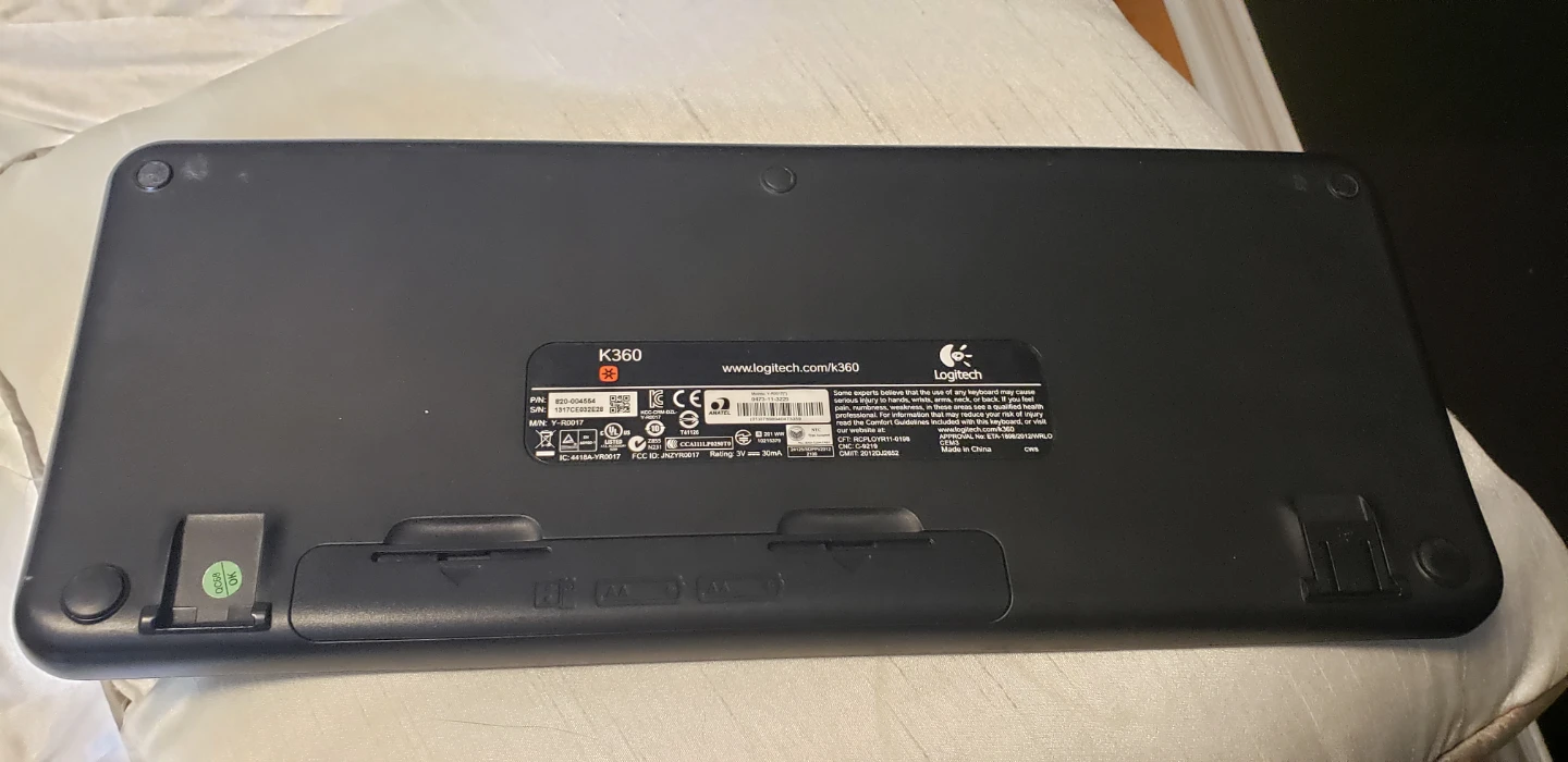 Logitech K360 Wireless Keyboard - photo 2