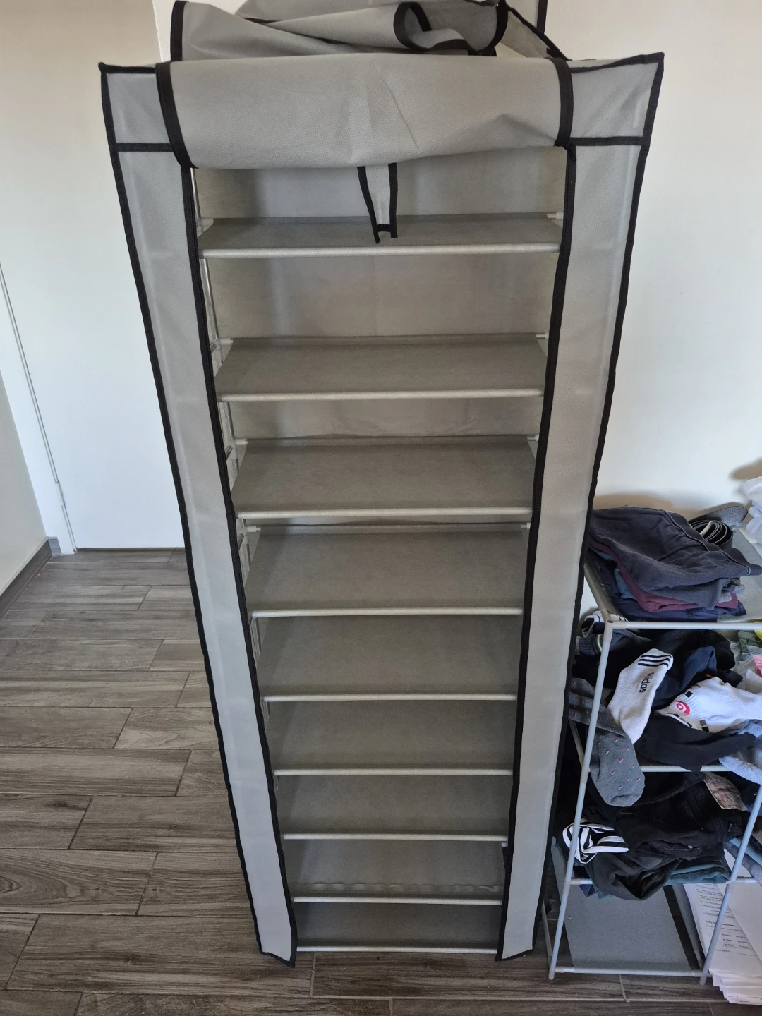 Grey 10-Tier Clothes Organizer - photo 2