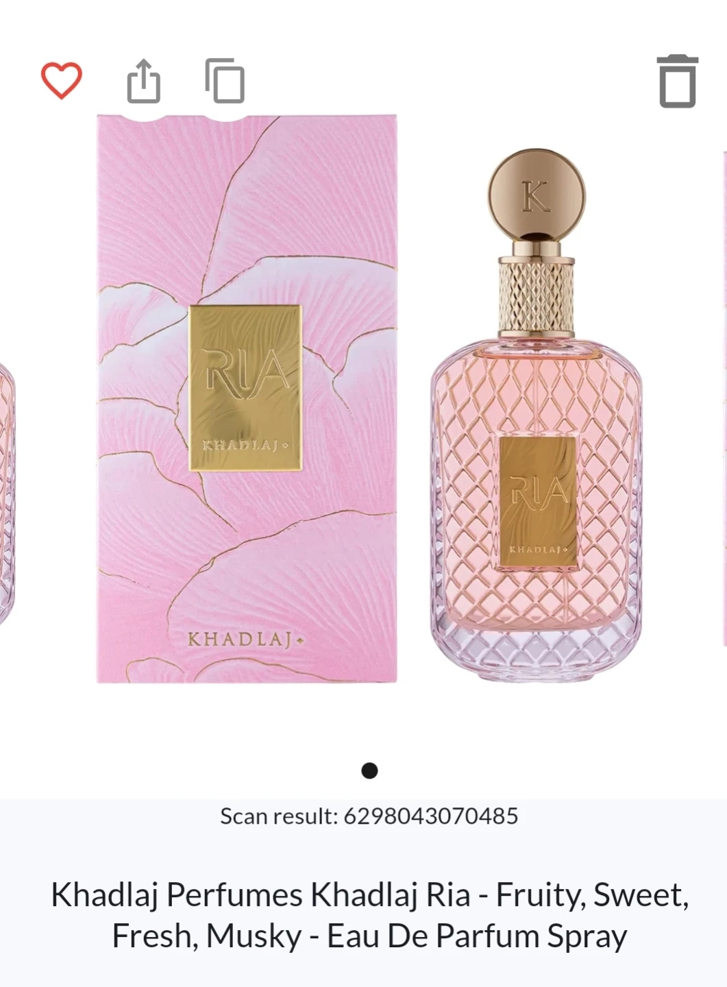 Khadlaj Ria Eau De Parfum Spray for Women - photo 3