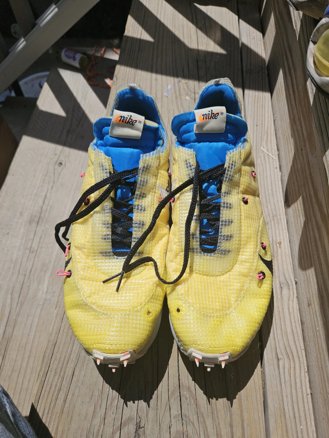 Off-White x Nike Vapor Street Yellow Shoes - photo 2