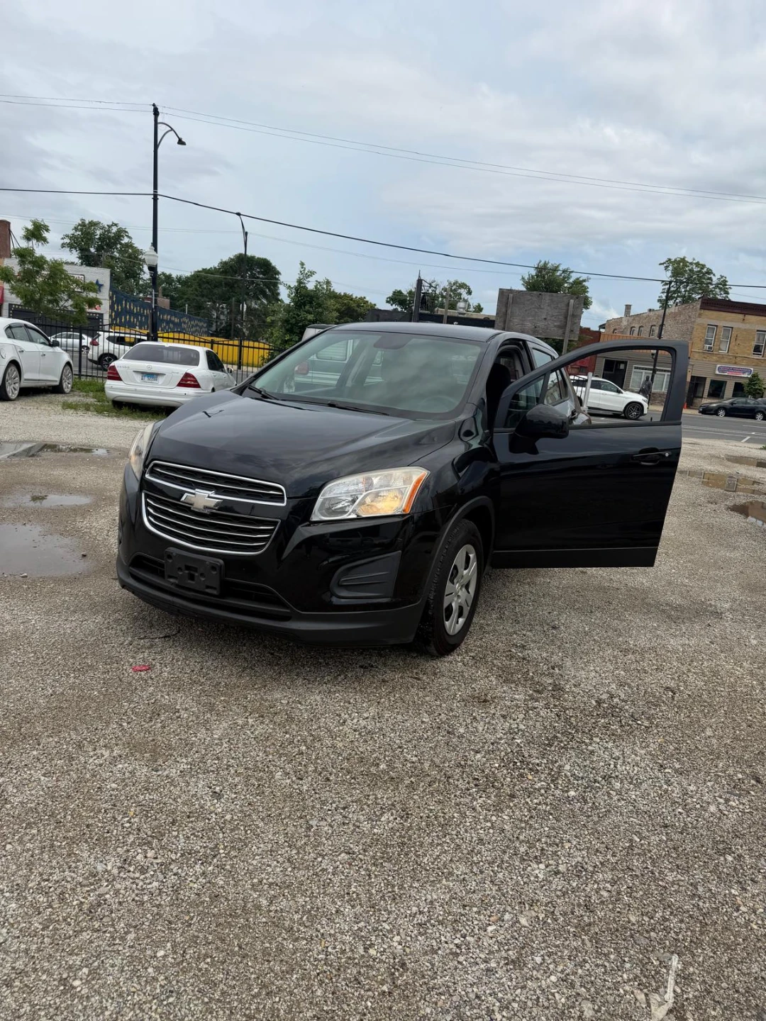 Black Chevrolet Trax LS 2015
