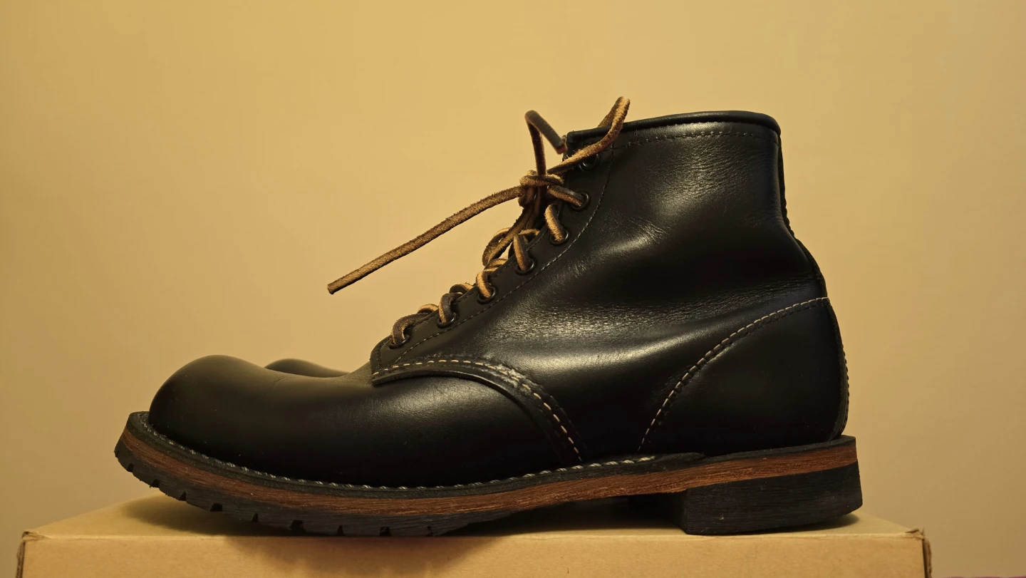 Red Wing Heritage Black Blacksmith Leather Boots - photo 3