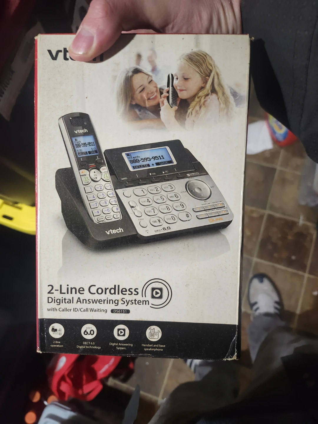 VTech 2-Line Cordless Digital Answering with Caller ID/Cal
