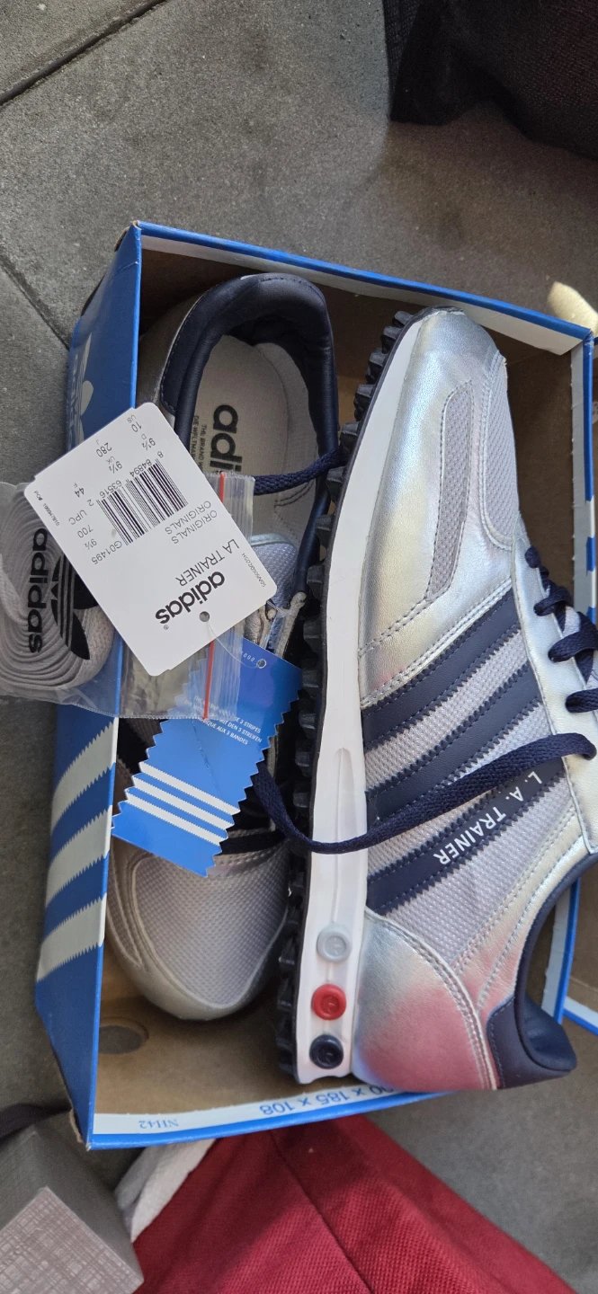 Adidas LA Trainer Sneakers Silver/Navy