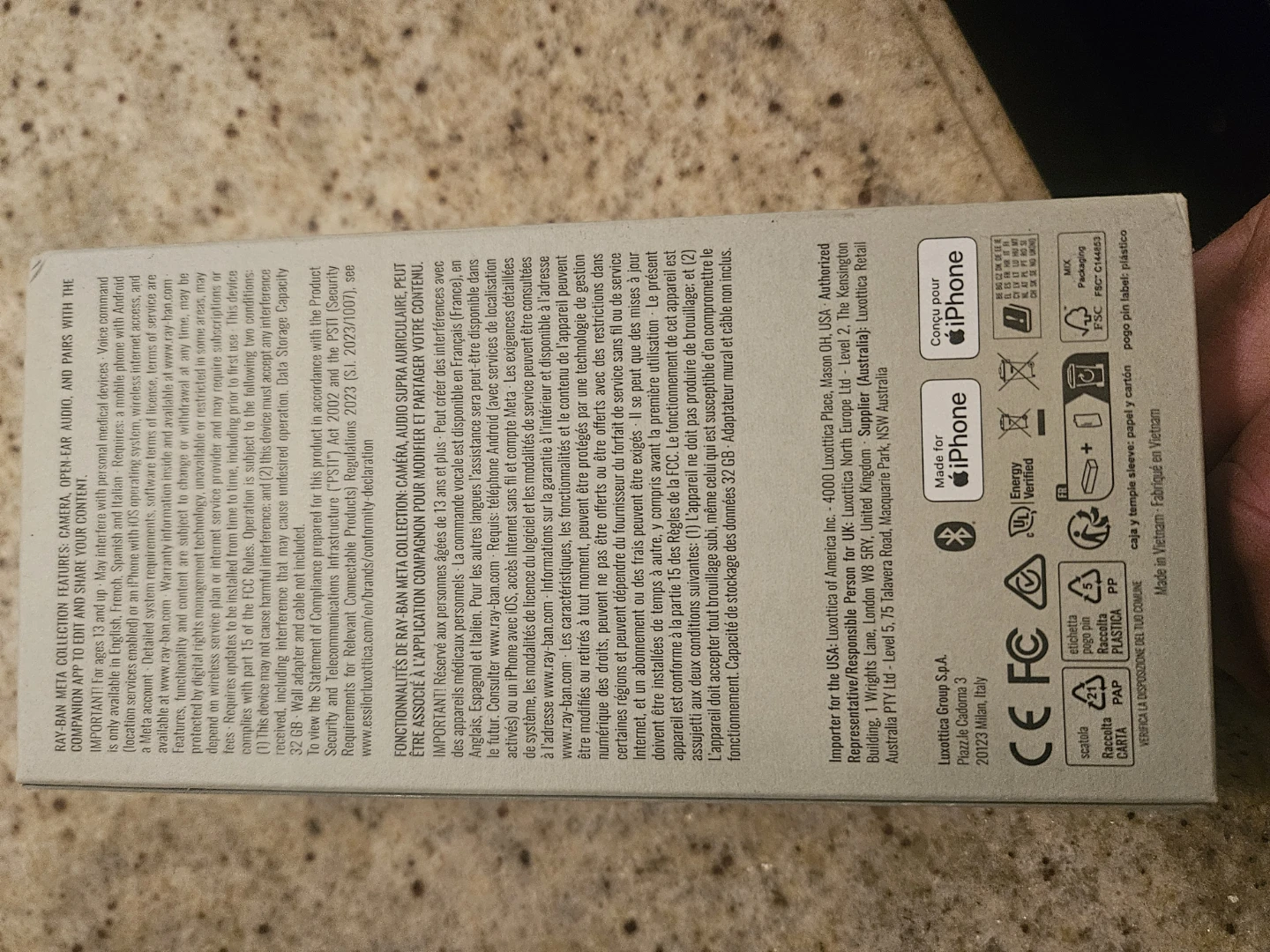 Ray-Ban Wayfarer Gen 2 Meta Sunglasses BNIB - photo 4
