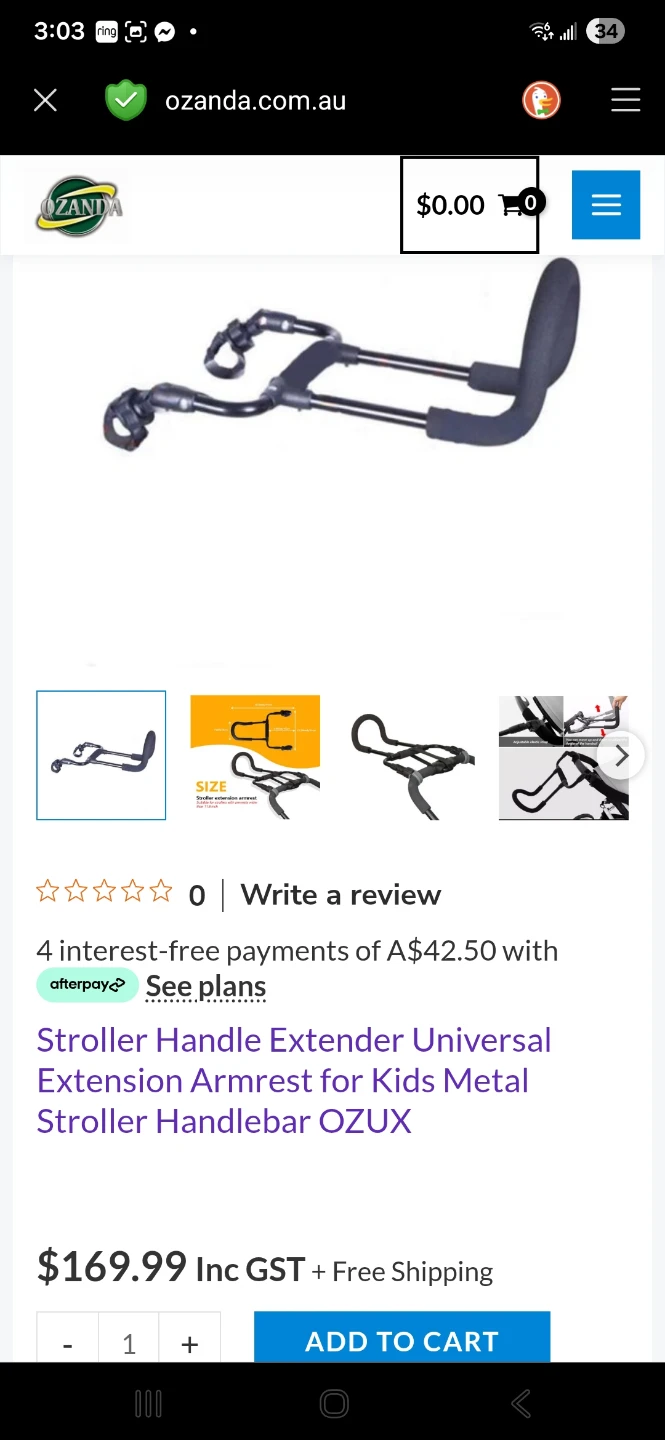 Bump rider and handle bar extension - photo 3