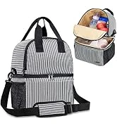 Breast Pump Bag Tote with Cooler Compartment; for Breast Pump