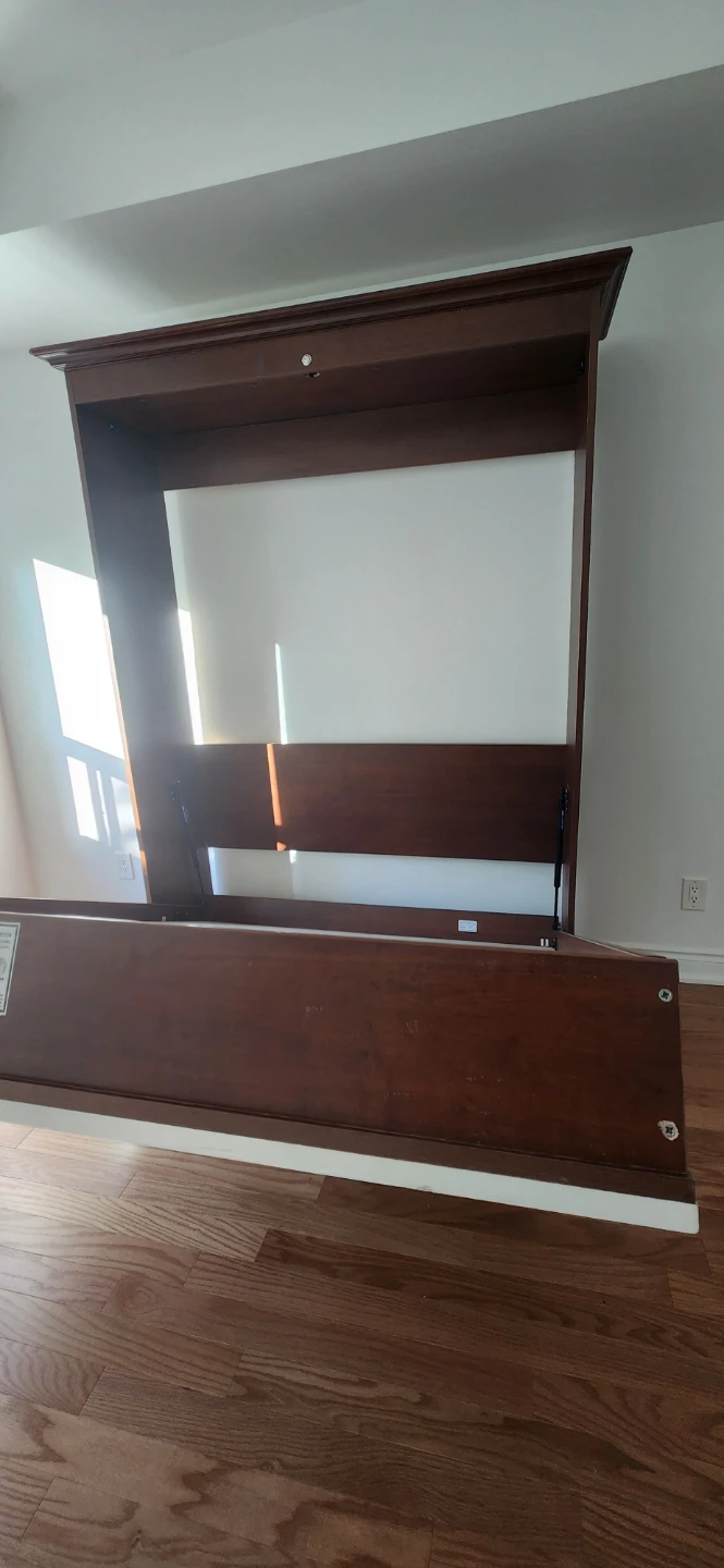 Queen size Murphy Bed with Cabinet - photo 3