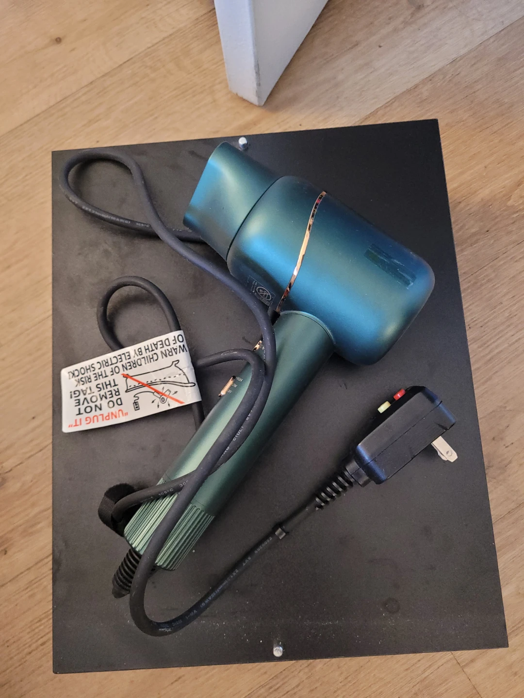 Teal Hair Dryer