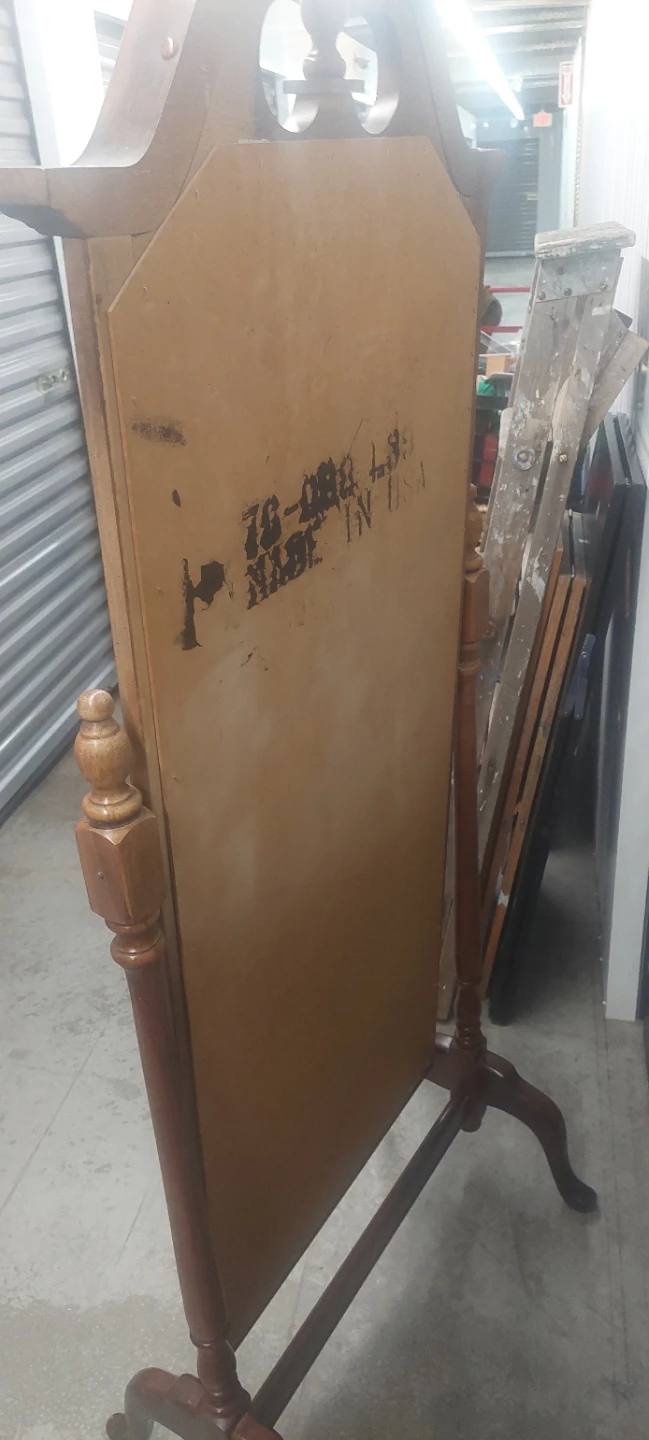 Wooden Cheval Mirror - photo 4