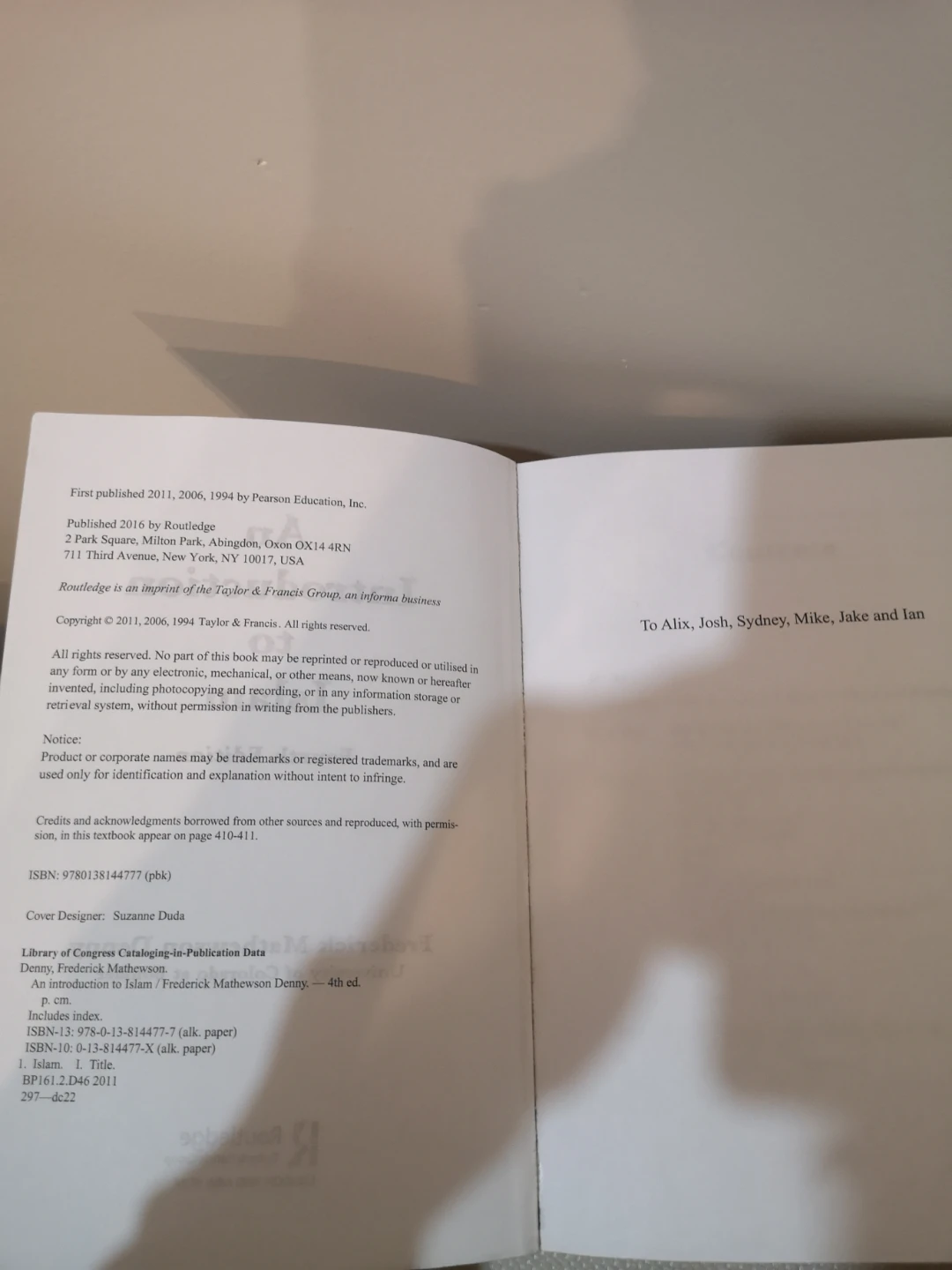 An Introduction to Islam, Fourth Edition by Frederick Denny - photo 4