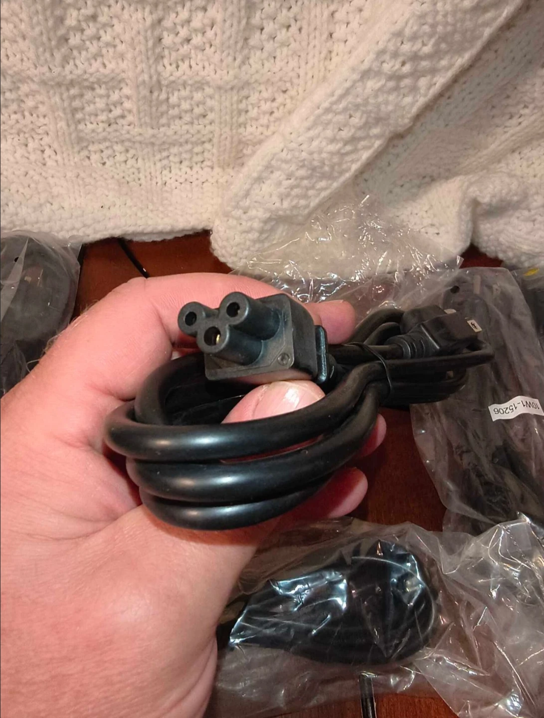 3 Prong AC Laptop Power Cord Cable - photo 4