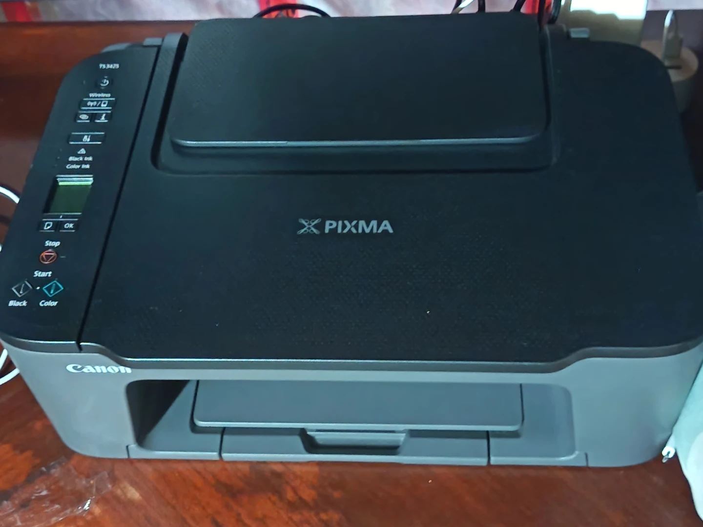 Canon PIXMA TS3425 Wireless All-In-One Inkjet Printer - photo 4