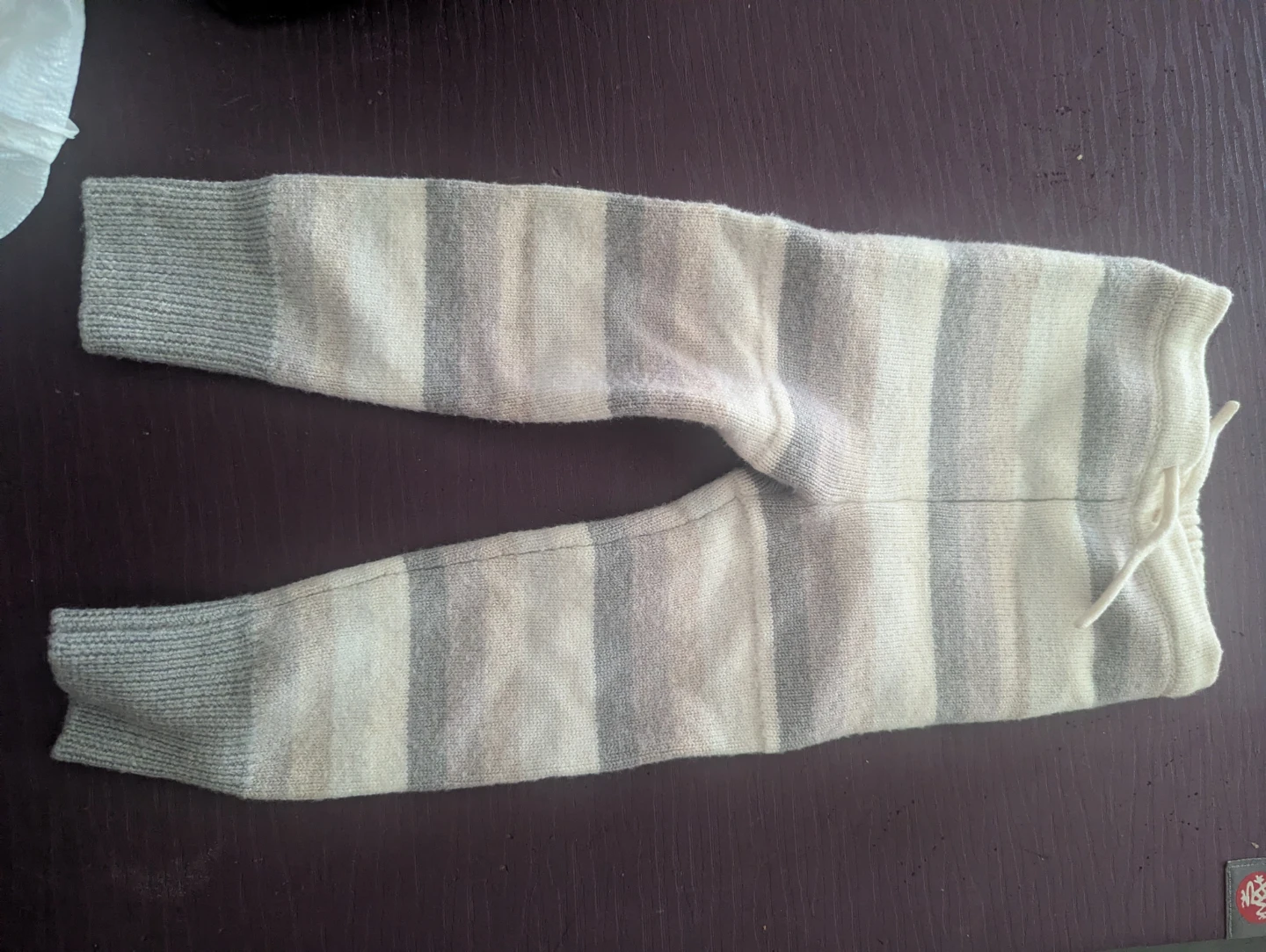 Sloombs 100% Wool Striped Pants - photo 4
