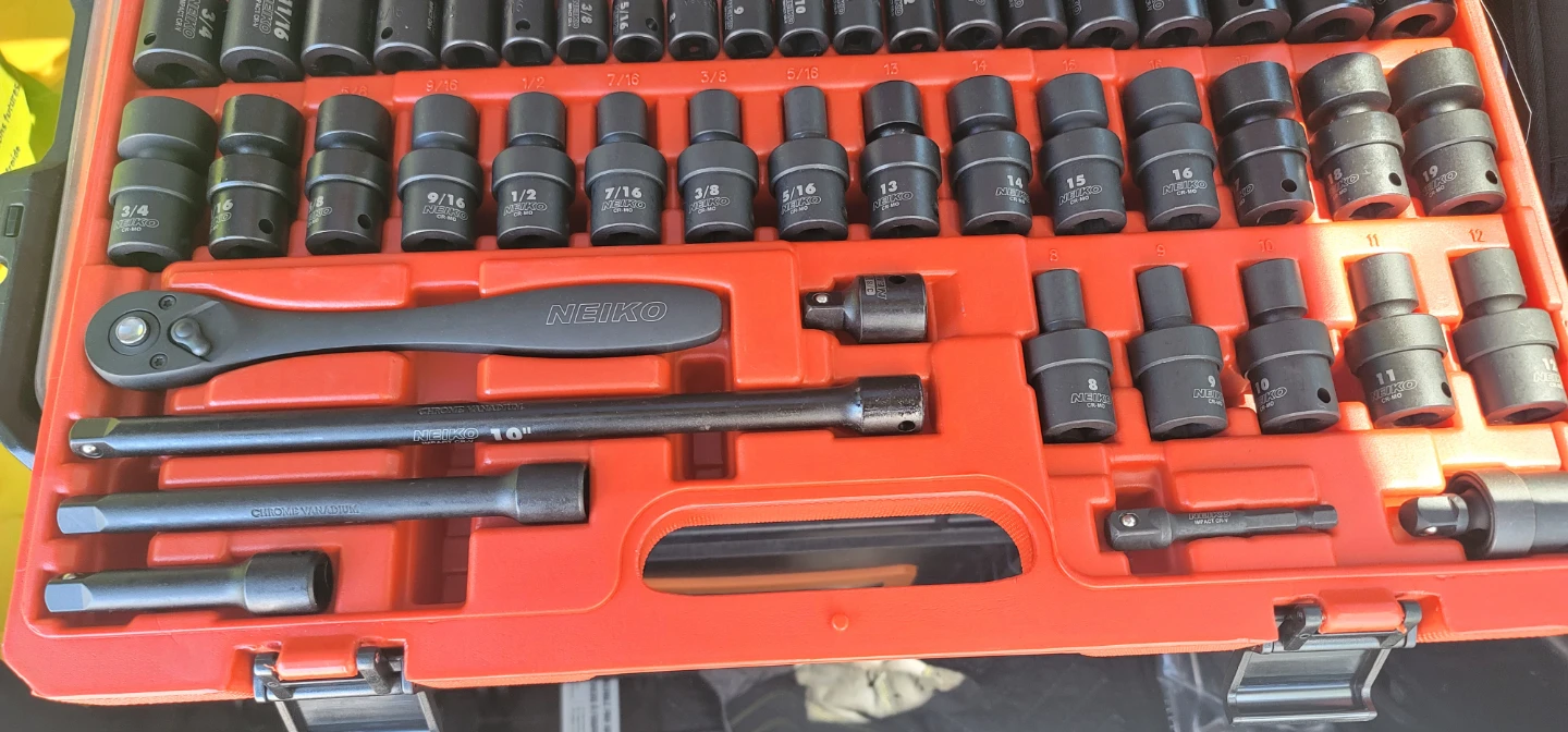 Neiko 3/8" Drive Impact Socket Set - photo 3