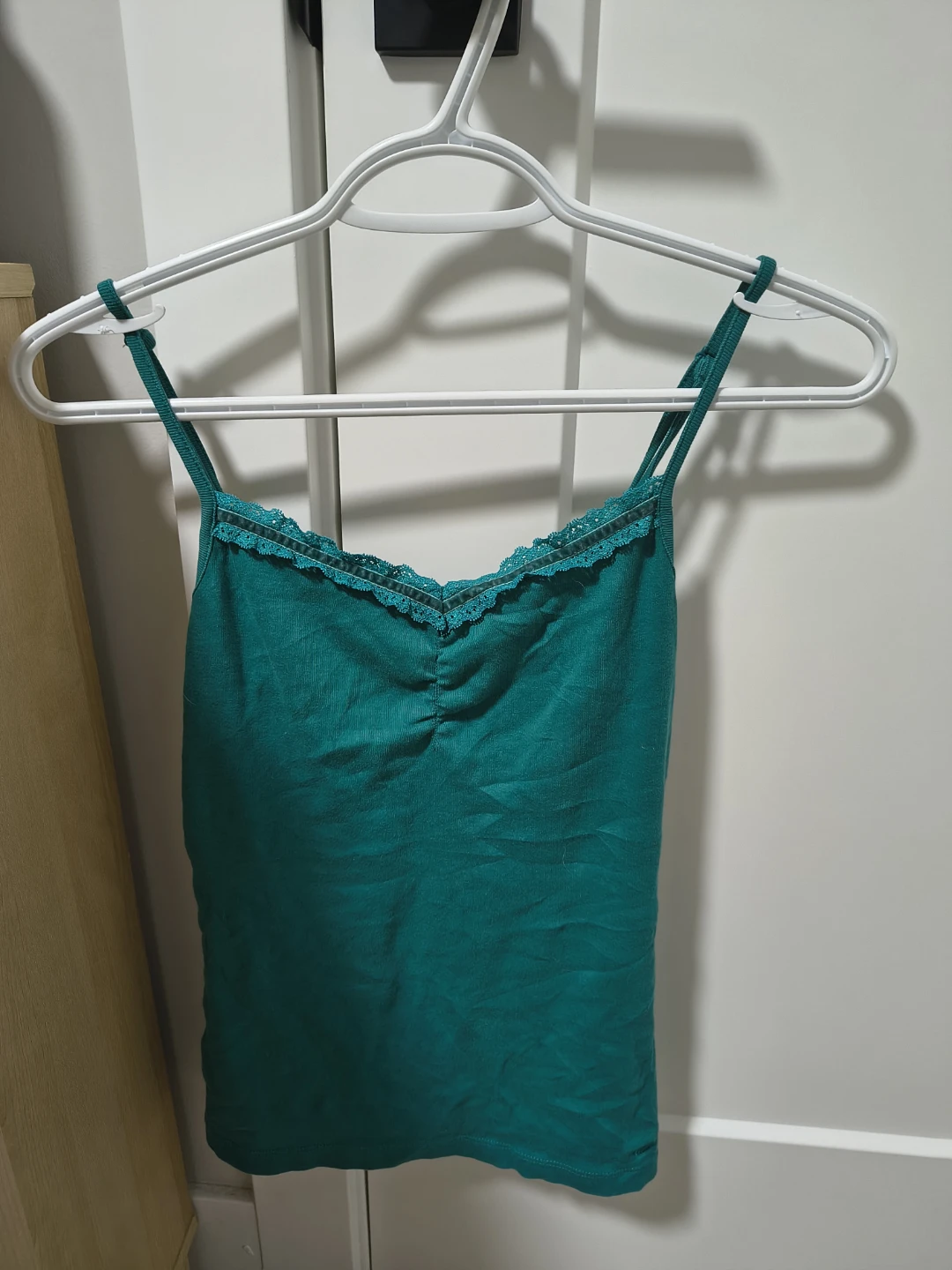 Teal lace cami - photo 2
