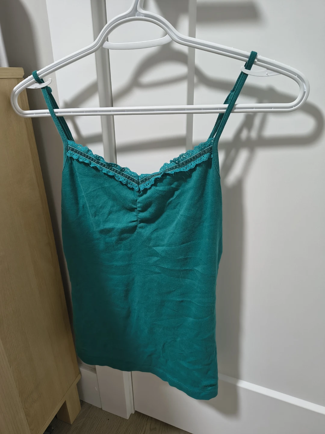 Teal lace cami - photo 3