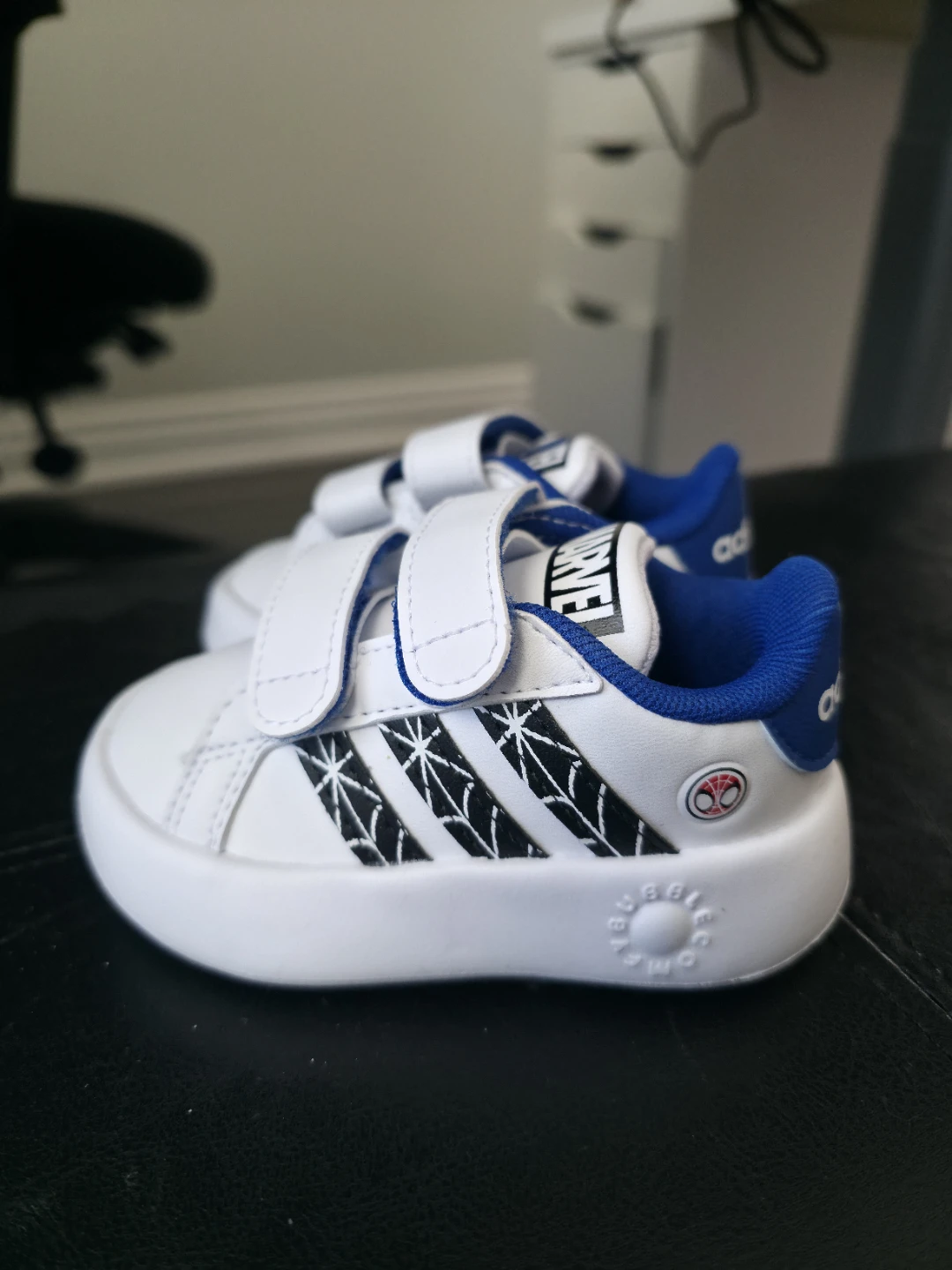 Adidas Marvel Spiderman Toddler Shoes - size 5