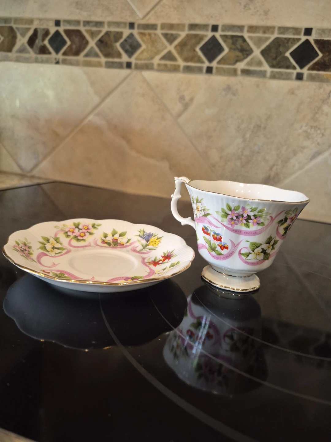 Vintage Royal Albert Teacup and Saucer Set