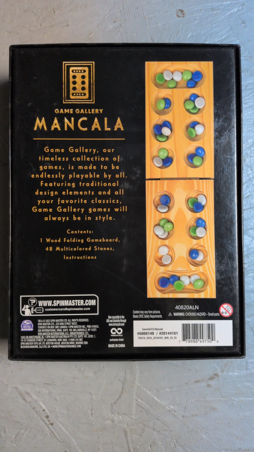 Game Gallery Mancala Board Game - photo 2