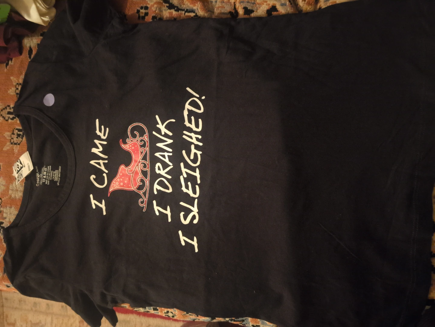 George Black "I Came, I Drank, I Sleigh'd" T-Shirt