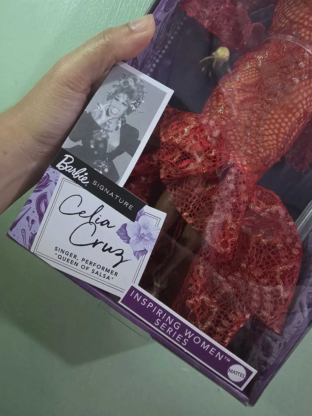 Barbie Inspiring Women Celia Cruz Doll - photo 3