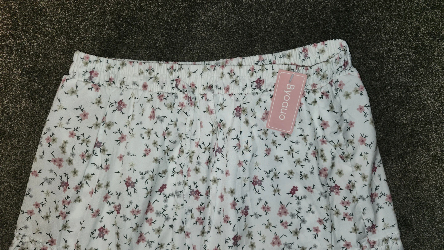 Byouqo Floral Tiered Maxi Skirt XL ⚽ - photo 4