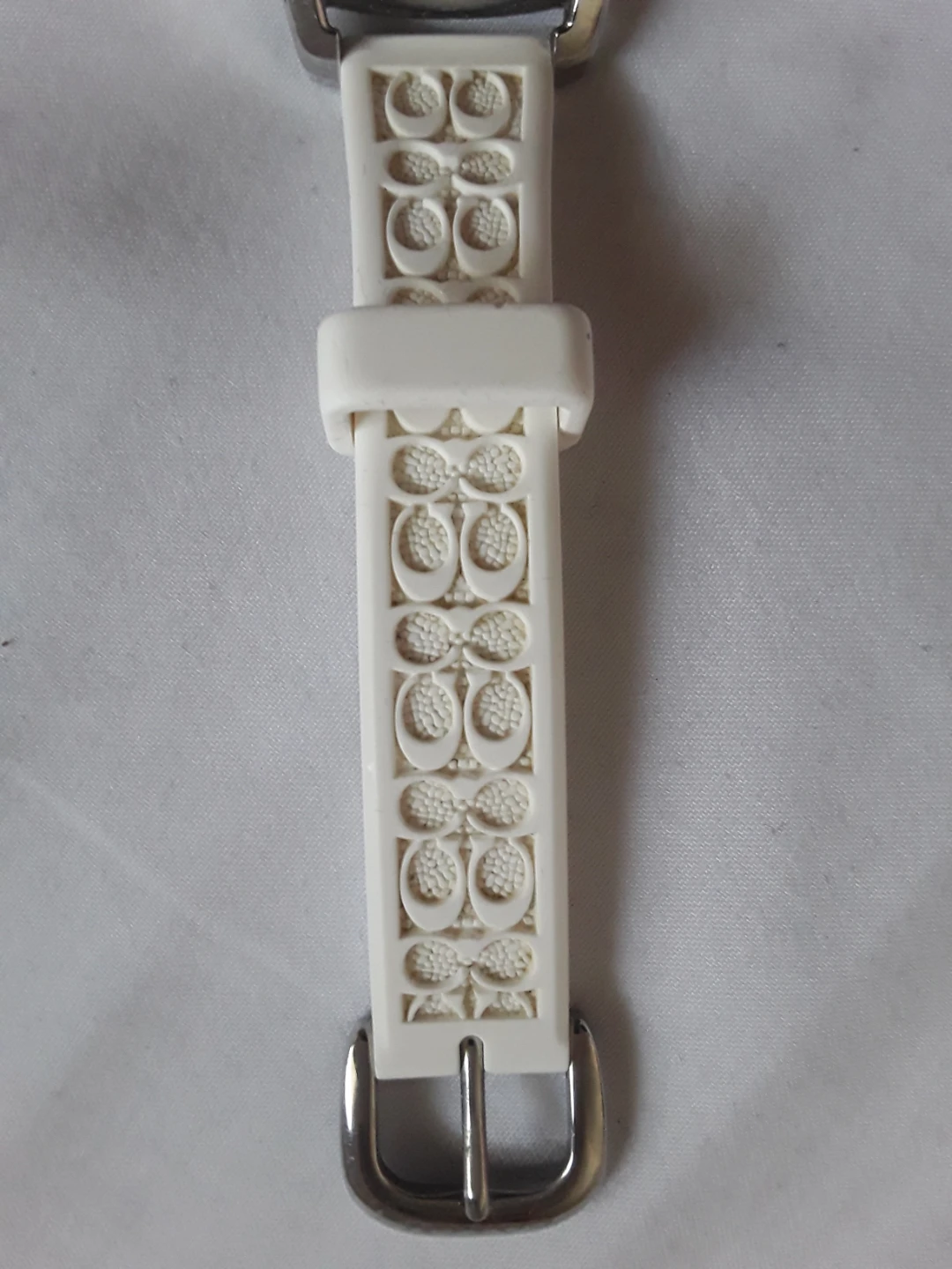 WOMRN'S COACH WHITE SIGNATURE WATCH - photo 5