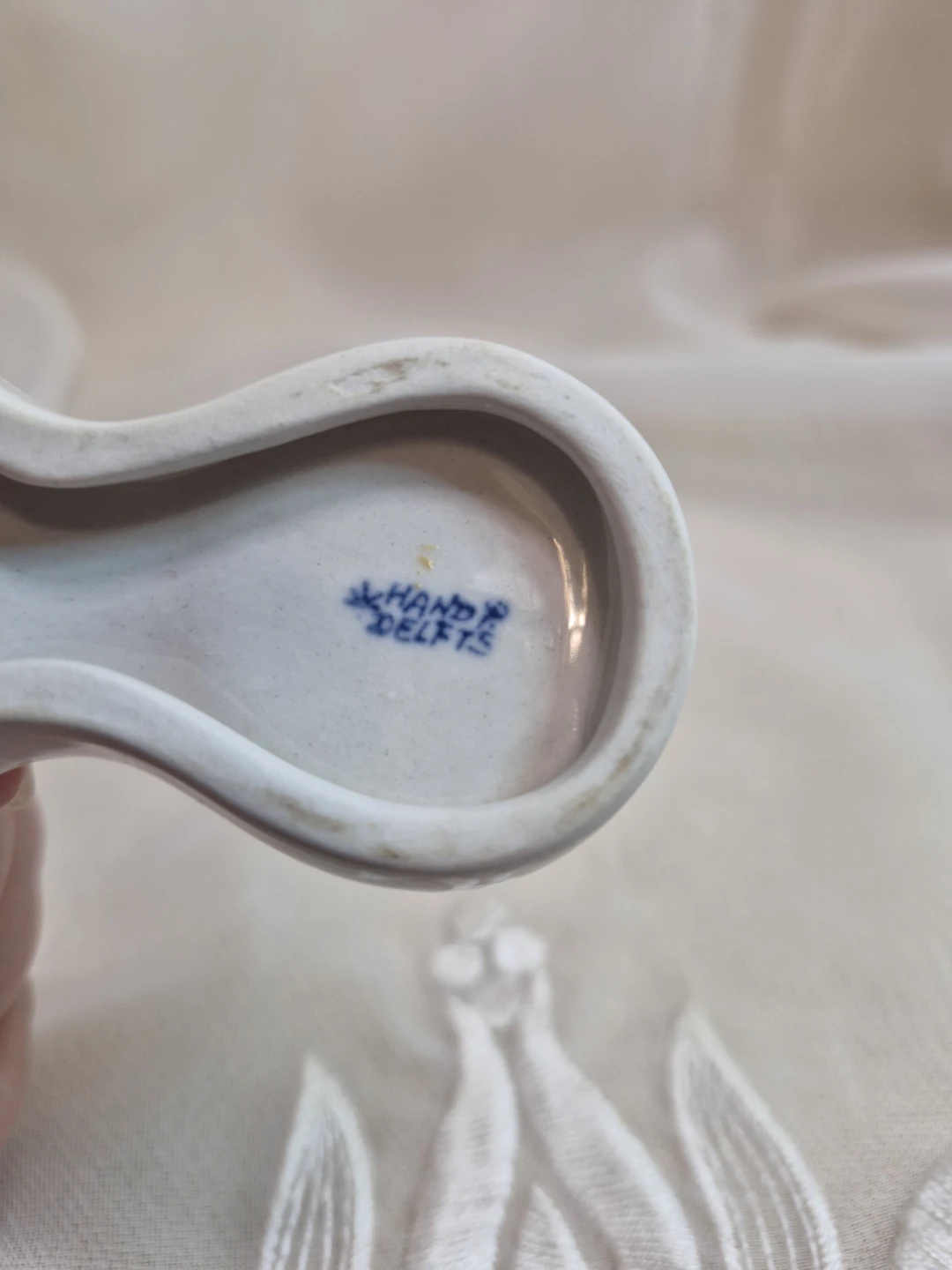 Vintage Little Holland Ceramic Delft Salt & Pepper Set - photo 5